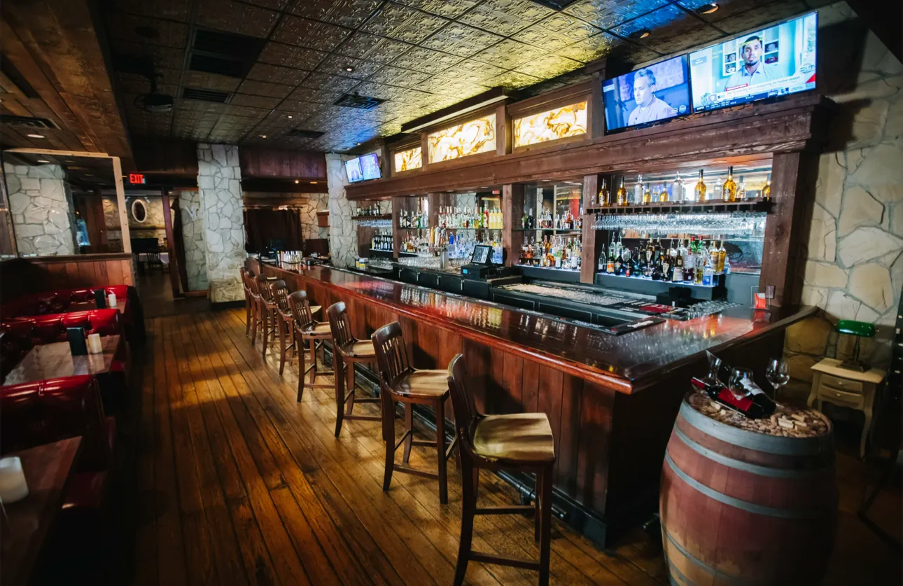Bar private event space at VB Steakhouse