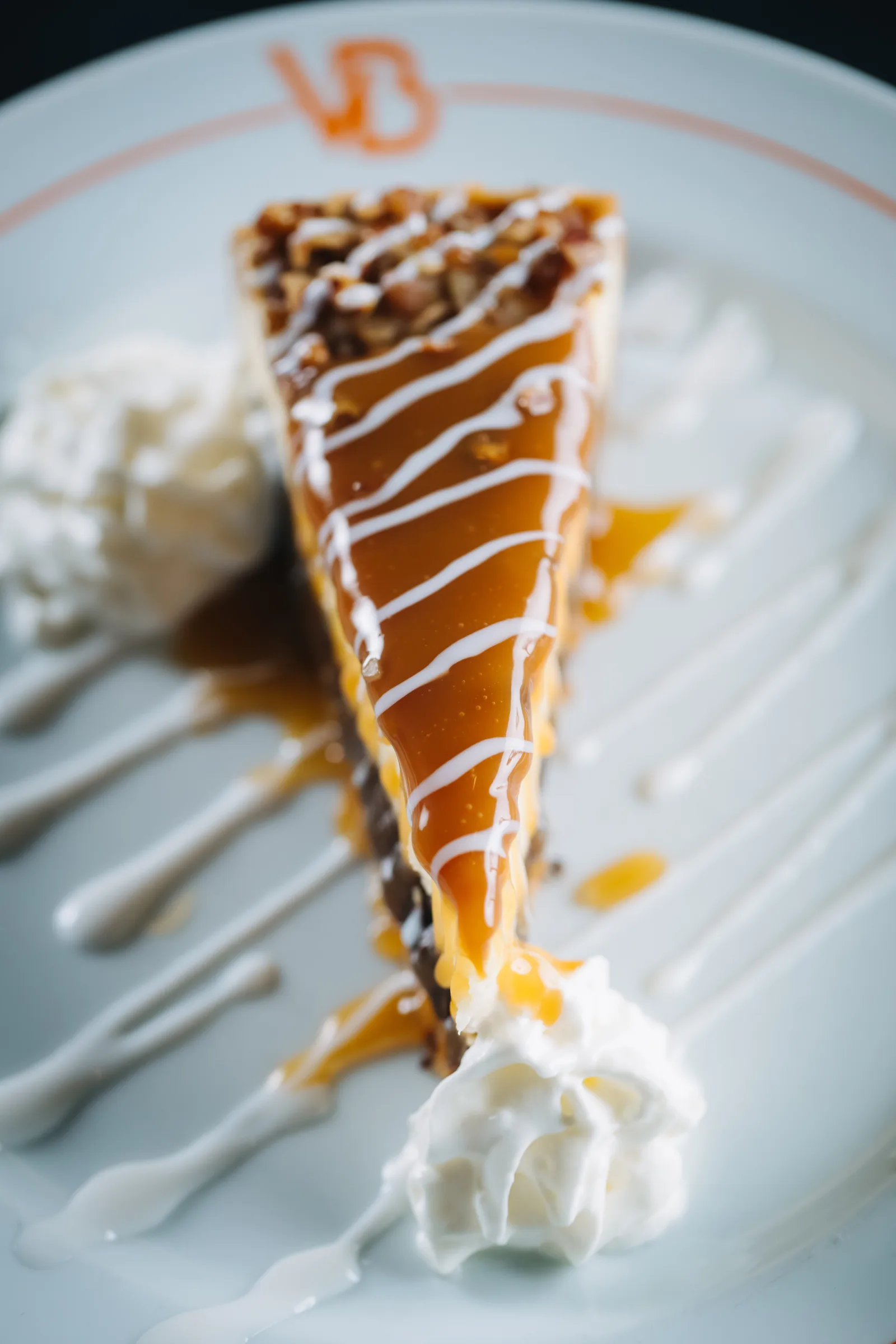 Caramel Cheesecake at VB Steakhouse