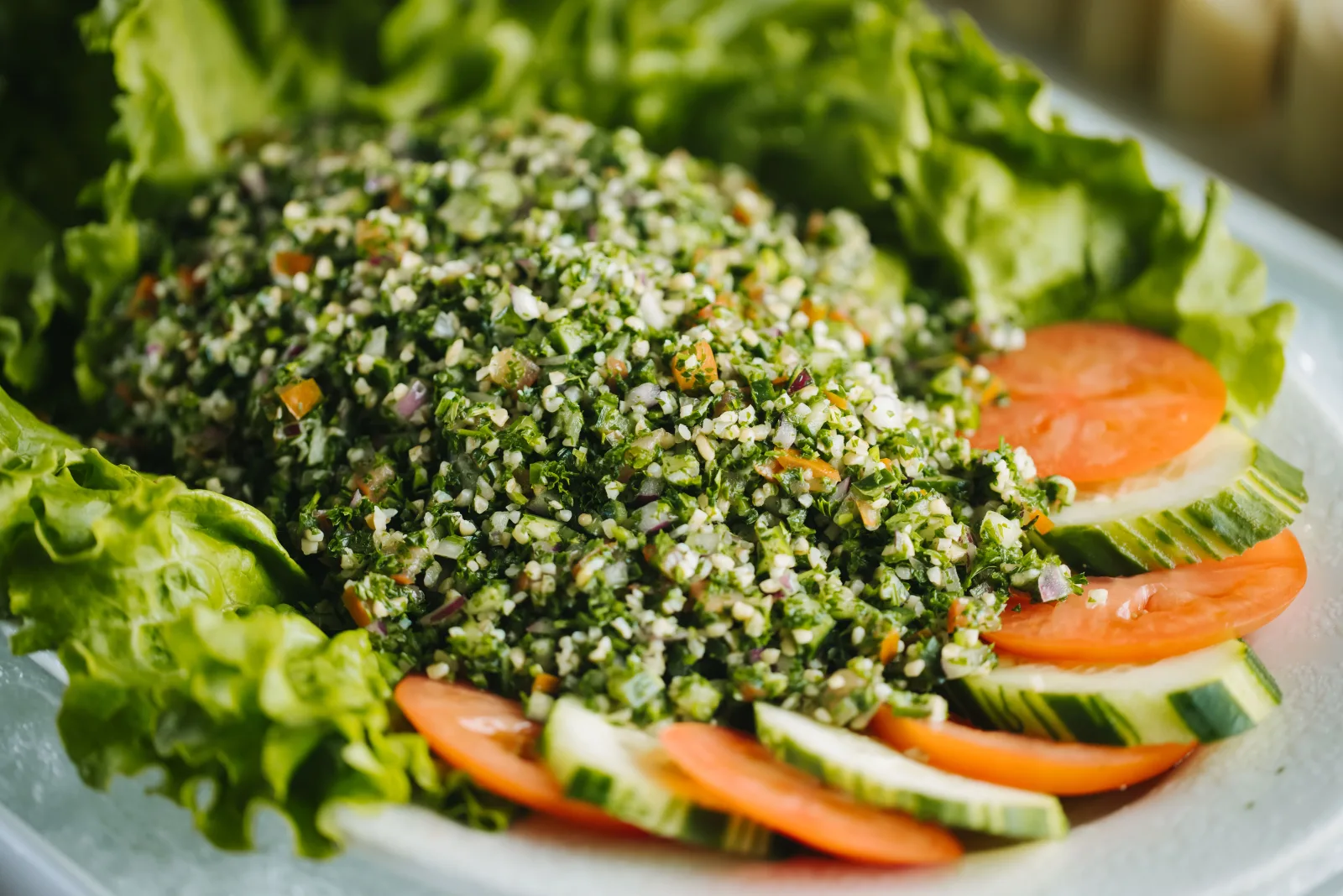 Tabbouleh at the VB Steakhouse Salad Bar